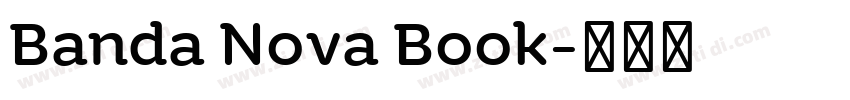 Banda Nova Book字体转换 Banda Nova Book字体转换
